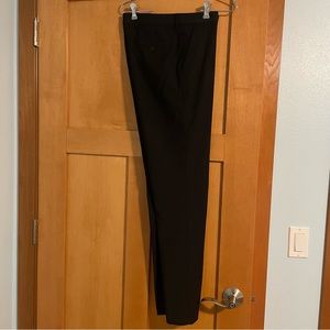 Express Extra Slim Black Wool-Blend Modern Tech Suit Pant 29x34, Machine Wash!